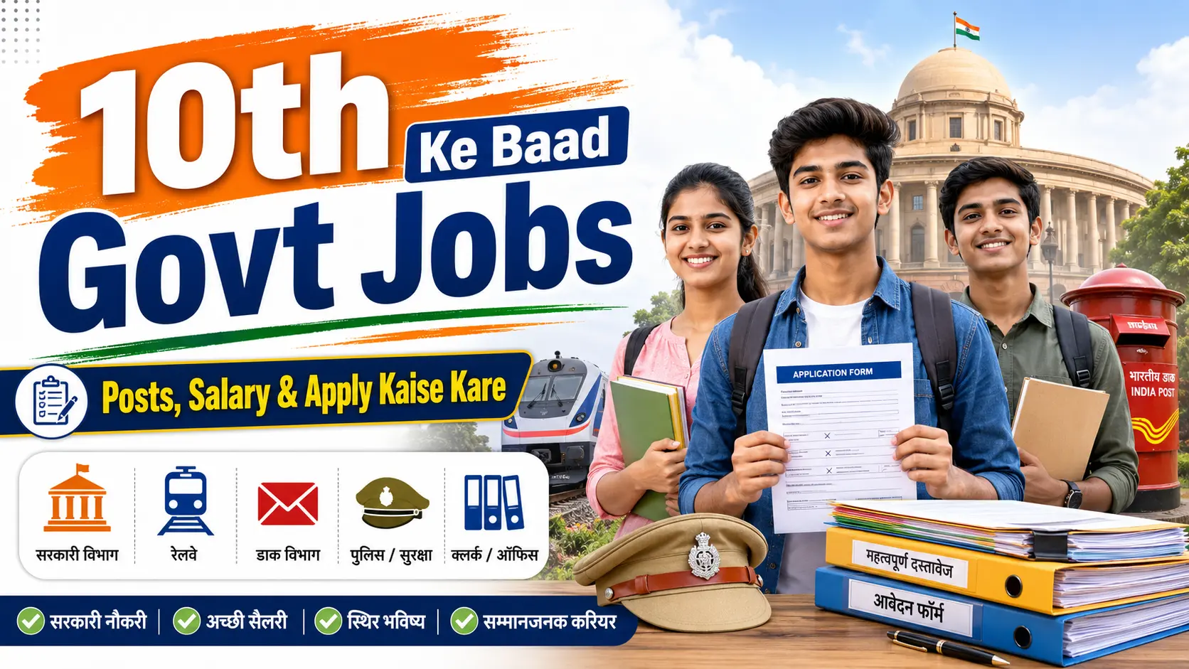 Government Jobs After 10th Class
